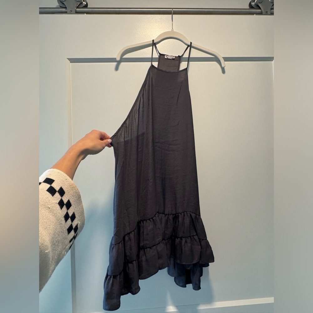 Grey Slip Dress